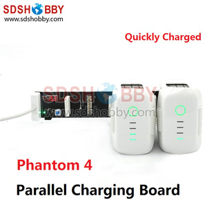 Parallel battery plate battery 3 -Charger battery for DJI <span class=keywords><strong>Phantom</strong></span> <span class=keywords><strong>4</strong></span>/<span class=keywords><strong>PRO</strong></span> + <span class=keywords><strong>v2</strong></span>.<span class=keywords><strong>0</strong></span> - Product Image 1