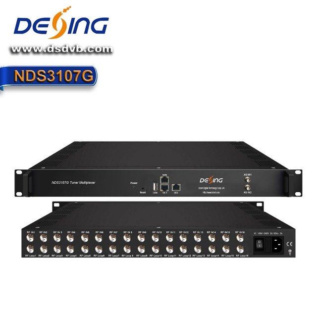 NDS3107G 16 FTA DVB-S2 Tuner Input Multiplexer