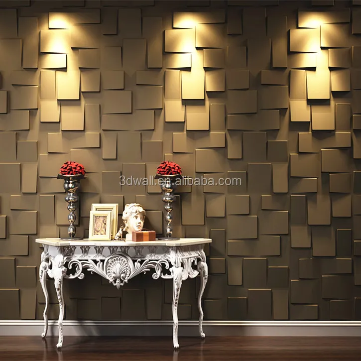 Dekorasi Seni Dinding Modern, Panel Penutup Dinding 3D untuk Interior Rumah