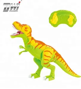 DWI टी रेक्स डायनासोर खिलौने रिमोट कंट्रोल डायनासोर के साथ प्रकाश और लगता है