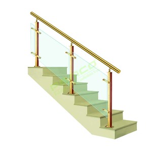 Foshan — rail d'escalier <span class=keywords><strong>en</strong></span> <span class=keywords><strong>plexiglas</strong></span>, résistant et anticollision, nouveau modèle 304, idéal pour des escaliers - Product Image 1