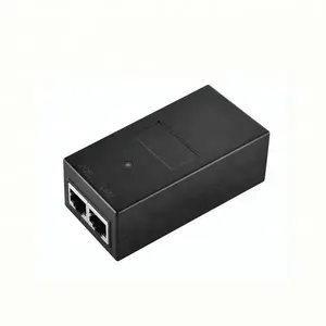 12W Passieve Poe Injector 24Vdc 0.5A RJ45 Connector Fast Ethernet Desktop Wifi Adapter 12V 36V 48V poe Switch