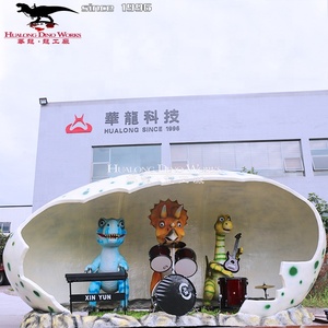 Banda de dinosaurio de dibujos animados Animatronic para <span class=keywords><strong>parque</strong></span> de <span class=keywords><strong>dinosaurios</strong></span> - Product Image 3
