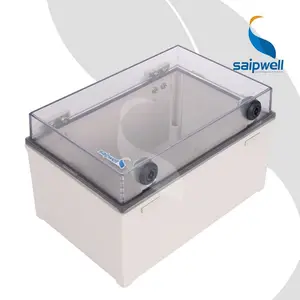 Saip / Saipwell Small Junction Box CE China Supplier Waterproof Box Wenzhou Electric Factory Wall Mounted Lock Box