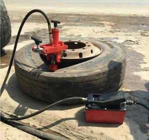 Pneumatic Hydraulic Loader dan Truk Ban Mengubah Bead Breaker Alat 5 Ton Tire Bead Breaker - Product Image 2