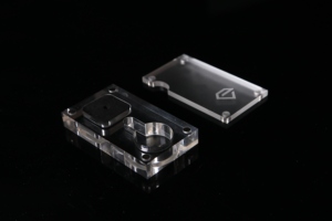 CNC Rãnh Lucite Hộp Đồ Trang Sức Perspex Từ Đá Quý Trường Hợp Lỏng Hạt Kim Cương Hiển Thị Hộp <span class=keywords><strong>Acrylic</strong></span> - Product Image 3