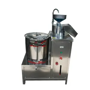 Soja-melk tahoe machine/sojabonen slijpmachine/sojamelk tofu maken machine