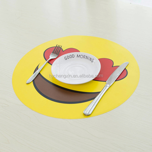 Hoge Kwaliteit Luxe Pp Materiaal Ronde Vakantie Placemat Groothandel Tafel Placemats - Product Image 6