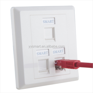 1 2 3 <span class=keywords><strong>4</strong></span> Port 86*86mm <span class=keywords><strong>Rj45</strong></span> Façade Prise Murale Sans Boîte Arrière - Product Image 6