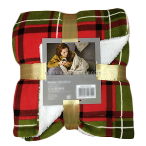 Bán Buôn Sang Trọng Mềm Mại Ấm 100% Polyester Micro Fleece Sang Trọng Mink Sherpa Chăn - Product Image 6