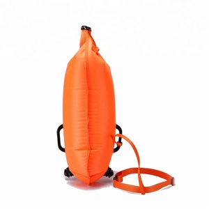 Conception unique Bon marché Logo personnalisé Bouée de bain de sécurité gonflable flottante en eau libre Sac sec pour piscine - Product Image 1