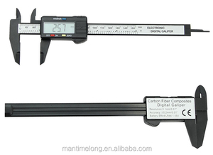 Compuesto de fibra de carbono 6 pulgadas 150 mm dentro de la ranura <span class=keywords><strong>vernier</strong></span> pinzas de plástico <span class=keywords><strong>vernier</strong></span> calibrador <span class=keywords><strong>vernier</strong></span> - Product Image 3