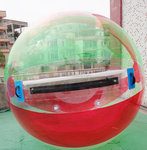 जल मनोरंजन सुविधाओं के लिए inflatable बड़ा एयर बॉल पानी भरा खिलौना - Product Image 2