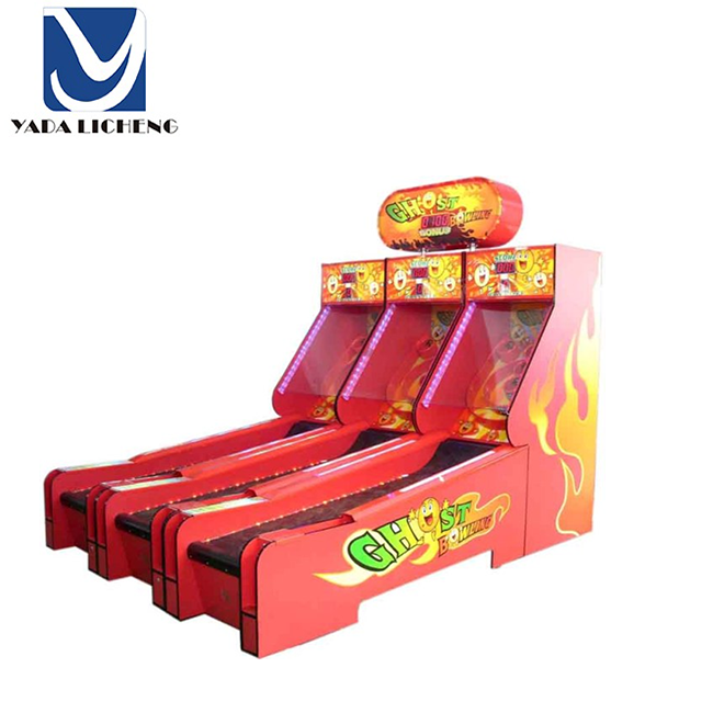 Indoor Game machine Kids Muntautomaat redemption tickets arcade Mini Bowling Game Machine