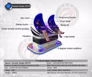 Cabina simulador dinámico <span class=keywords><strong>kino</strong></span> 9D cine teatro 9D cine virtual huevo robot 9DVR - Product Image 1