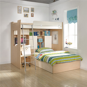 Haute Qualité Moderne Nouveau Design Belle Enfants Lit Superposé Est Utilisé <span class=keywords><strong>le</strong></span> Bois Pour Être Fini Pour Enfants - Product Image 1