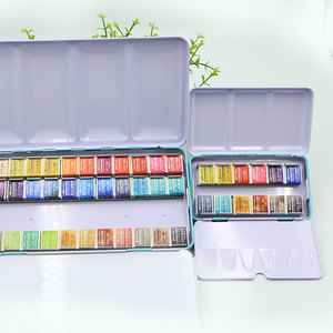 Bview Art 2024 nuovo <span class=keywords><strong>Set</strong></span> di pittura ad acquerello Aquarelle professionale 36 colori
