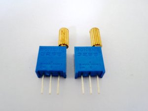 <span class=keywords><strong>Potentiomètre</strong></span> à <span class=keywords><strong>résistance</strong></span> <span class=keywords><strong>variable</strong></span> 1k 5k 10k 3296w avec bouton 100k - Product Image 2