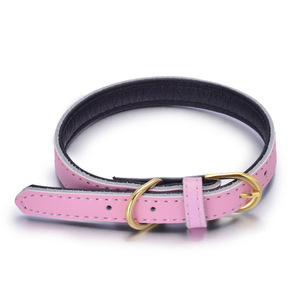 Grosir multiwarna desain sederhana kerah anjing kulit mewah - Product Image 3