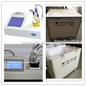TP-2100 Karl Fischer umidità in diesel fuel oil strumento di analisi, PPM metro, prodotti petroliferi contenuto di acqua di prova kit