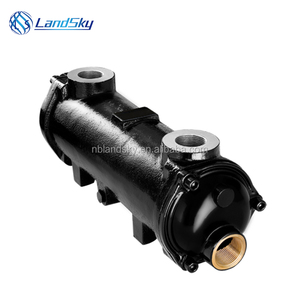 Refroidisseur d'air à huile marin en laiton / Échangeur de chaleur à tubes refroidis Moteur Hydraulique Machines Landsky Acier au carbone Personnalisé Fourni 68 - Product Image 4