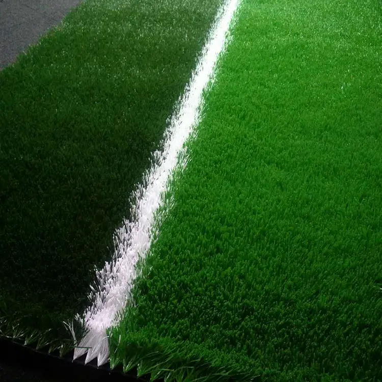 UV Stable Durable Football Made Lawn Artificial Sports Field Grass Stadium Man Soccer Outdoor 2 Colors Three Backing CN;JIA 5/8'