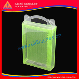 Flawless personalizados terminado plástico <span class=keywords><strong>PET</strong></span> plegable caja de embalaje para el cuerpo varita - Product Image 6