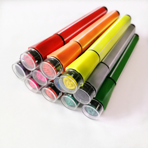 24 Stück Bunter ungiftiger wasch barer Doppelseiten stempel Aquarell markierung stift
