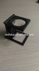 Wenzhou TH-9005B 8 X 2 LED paño plegado luz inspección lupa con 30 mm lente cristal - Product Image 5