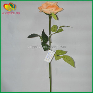 Falsa princesa <span class=keywords><strong>rosa</strong></span> pu artificial flor color de <span class=keywords><strong>rosa</strong></span> para <span class=keywords><strong>la</strong></span> decoración de <span class=keywords><strong>la</strong></span> boda - Product Image 4