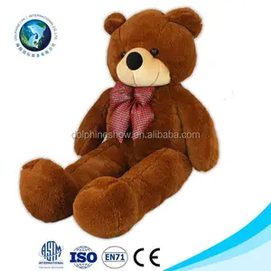 Di vendita caldo morbido unstuffed peluche giocattolo 2 metro teddy bear gigante peluche della pelle