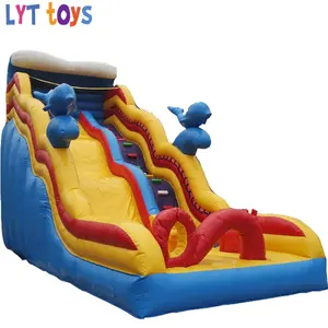 Ocean wave new style kids adult size inflatable water slide