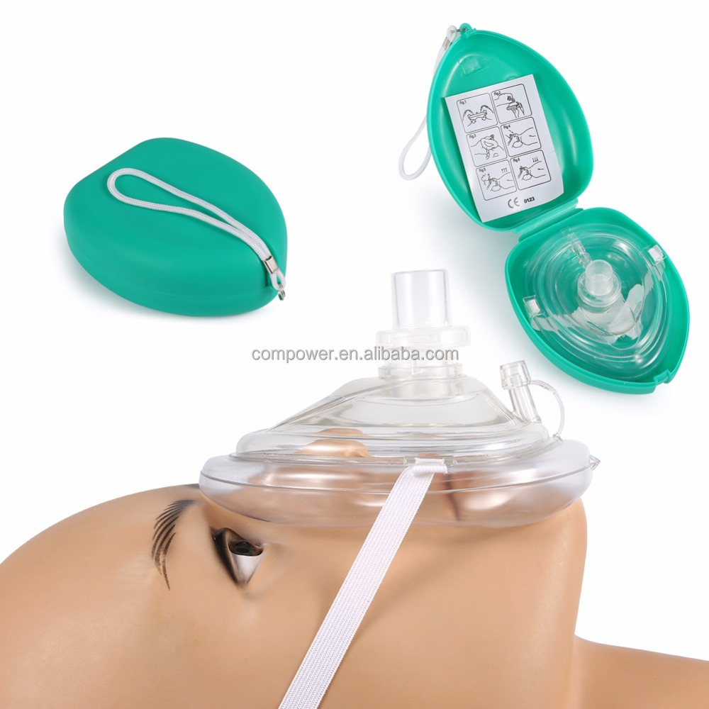 CPR спасательная маска профессиональный взрослый/ребенок размер Resuscitator в жестком случае