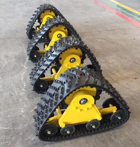 Piste en caoutchouc pour véhicule de neige, vente, châssis à pistes en caoutchouc - Product Image 6