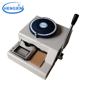 4mm width 6mm height character size manual metal dog tag embossing machine for sale