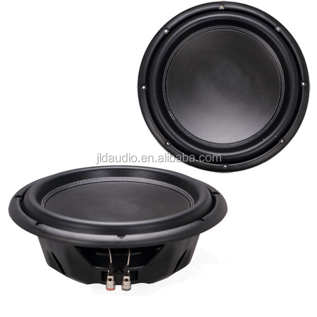 10inch Slim Subwoofer for Car Big Flat Dustcap  200w Rms Power Shallow Subwoofer