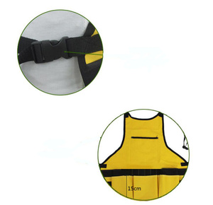 Pintores, los estudiantes de la Escuela de artista delantal de lona con bolsillos <span class=keywords><strong>para</strong></span> adultos pintura delantales - Product Image 3