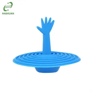 Customized Silicone Hand-Shaped Kitchen Bathroom Water Plug Sink Drain Stopper Silicone Drain Cover