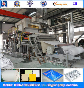 Nueva condition recycle paper machien 1880 mm paper printout jumboo ago the machinery's roll on - Product Image 4