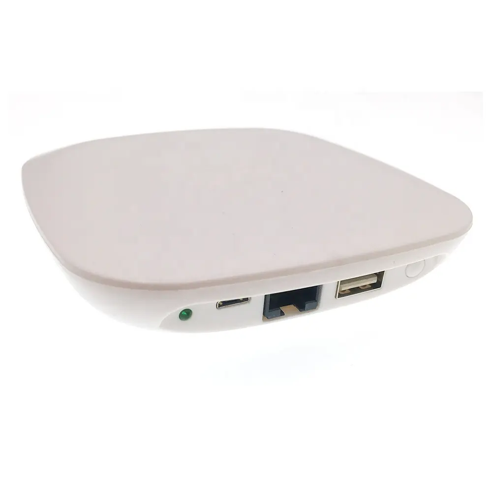 BLE 5.0 Gateway de digitalização para casa inteligente IoT Gateway Bluetooth Scanner com suporte para Wi-Fi e RJ45
