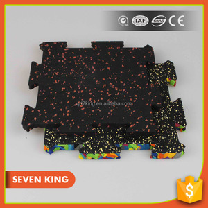 Qingdao 7 rey de alta densidad tapetes kindergarten/parque rollo de alfombra de goma para gimnasio - Product Image 2
