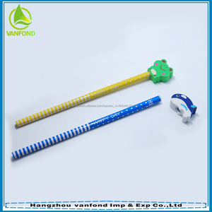<span class=keywords><strong>3d</strong></span> de dibujos animados en forma de animales lindo de encargo topper goma de borrar lápiz <span class=keywords><strong>para</strong></span> los niños - Product Image 6