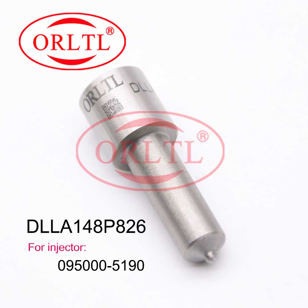 ORLTL распылитель сопла DLLA148P826, Common Rail дизель часть Форсунка DLLA 148 P 826 для 095000-5190