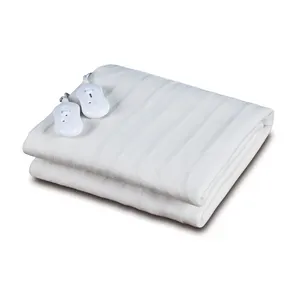 China Polyester 3 Control Settings Electric Thermal Blanket