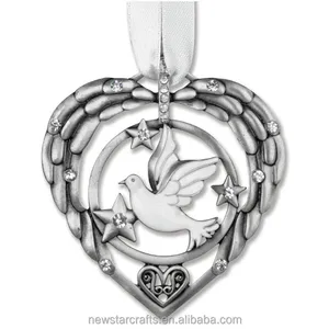 Blank sea gull shape design silver sports souvenir running medal