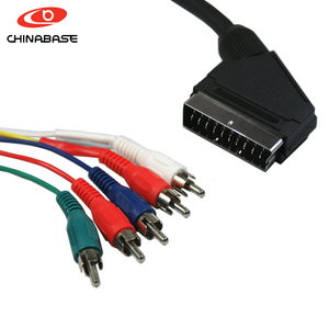 Convertitore <span class=keywords><strong>HDMI</strong></span> <span class=keywords><strong>a</strong></span> <span class=keywords><strong>Scart</strong></span> Nero <span class=keywords><strong>da</strong></span> 2 Metri - Product Image 2