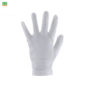 Barato micro fibra blanco TC guantes al por mayor