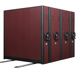 Thiết Kế Hiện Đại Đôi Bên Thư Viện Đồ Nội Thất 0.8 ~ 1.2Mm Sắt Kim Loại Bookshelf Thư Viện Di Động Kệ/Kệ Di Động Siêu Mạnh - Product Image 1