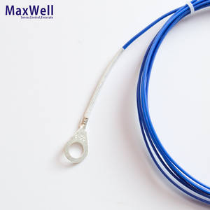 เทอร์โมคัปเปิลประเภท E TYPE K J พร้อมขั้วสาย PTFE และขั้วแหวน - Product Image 2