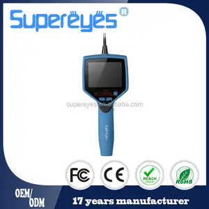 9Mm Không Thấm Nước Kỹ Thuật Số 3.5 "Màn Hình LCD Xe Ô Tô Engin Sửa Chữa Borescope Nội Soi Kiểm Tra Giá Máy Ảnh Với Đèn LED Có Thể Điều Chỉnh